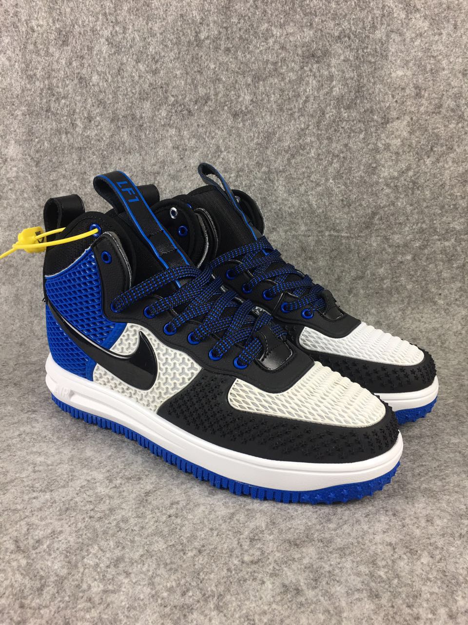 New Nike Lunar Force 1 Nano Black White Blue